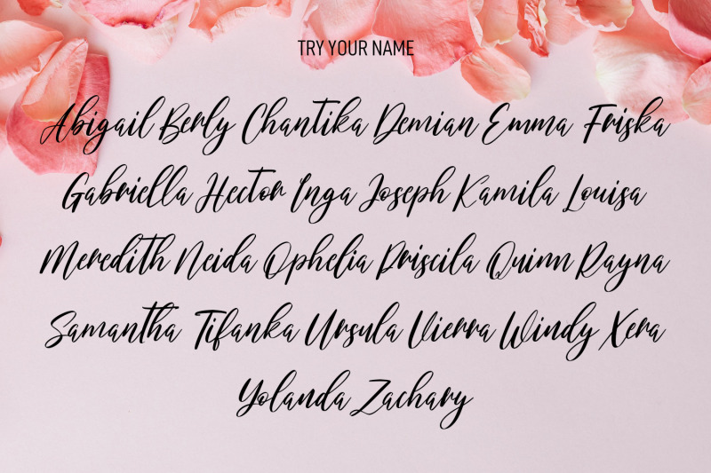 lovesmilly-feminine-script-font