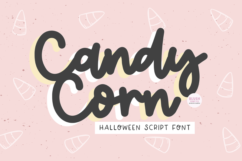 candy-corn-halloween-script-font