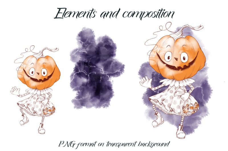 halloween-pumpkin-girl-sublimation-design-for-printing