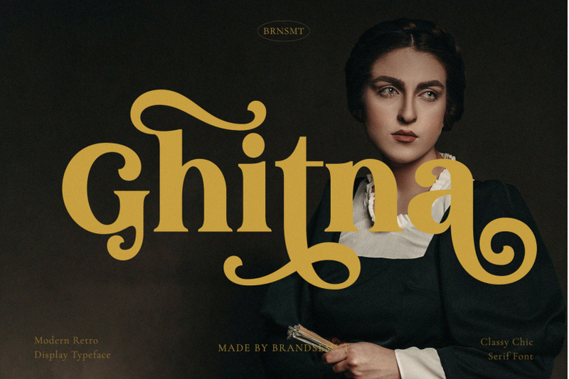 ghitna-retro-serif-font