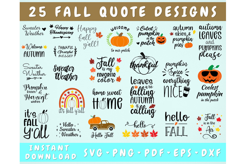 fall-svg-bundle-25-designs-fall-cut-files-cricut-amp-silhouette
