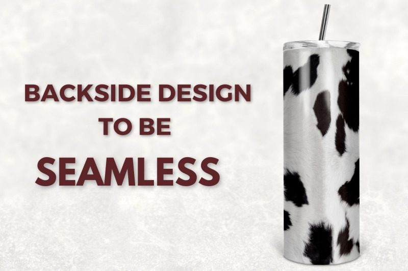 cow-hide-sublimation-tumbler-design-cow-fur-print-20oz-skinny-tumbler