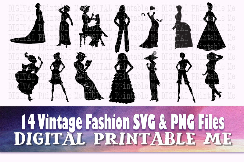 vintage-woman-svg-historical-female-silhouette-bundle-png-clip-art
