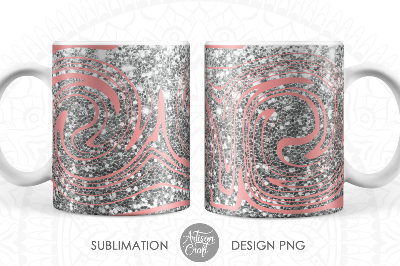 mug-sublimation-template-with-beige-and-black-fluid-art