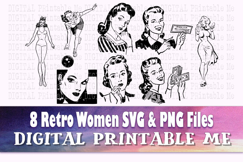 vintage-woman-svg-retro-pop-art-png-bundle-8-lady-illustrations-cli