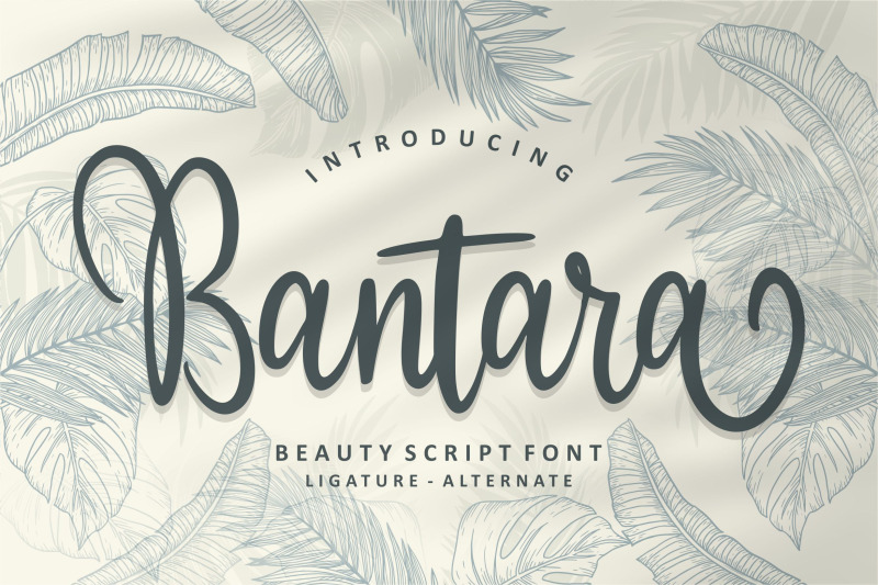 bantara-modern-script-font