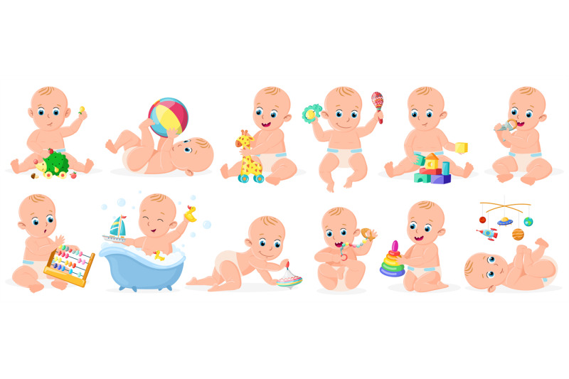 playing-babies-cute-infant-baby-boy-or-girl-playing-with-ball-pyrami