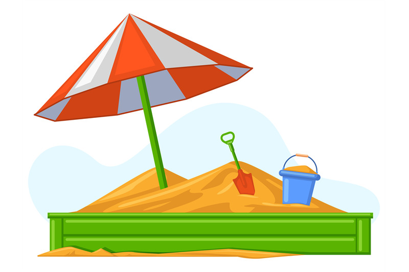 cartoon-children-summer-outdoor-sandbox-games-equipment-sand-bucket