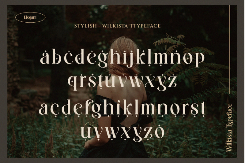wilkista-ligature-typeface