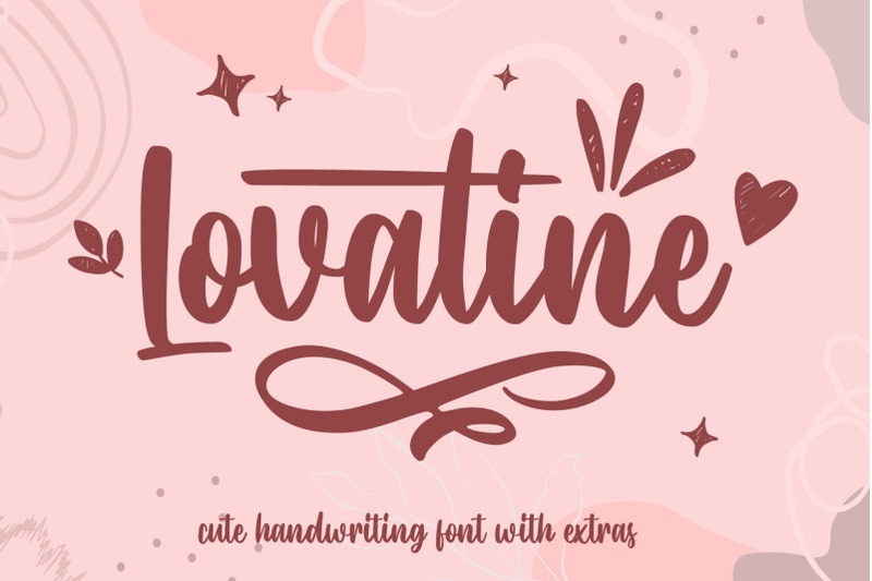 lovatine-cute-font