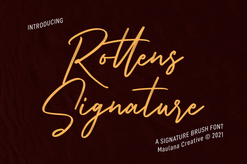 rottens-signature-brush-font