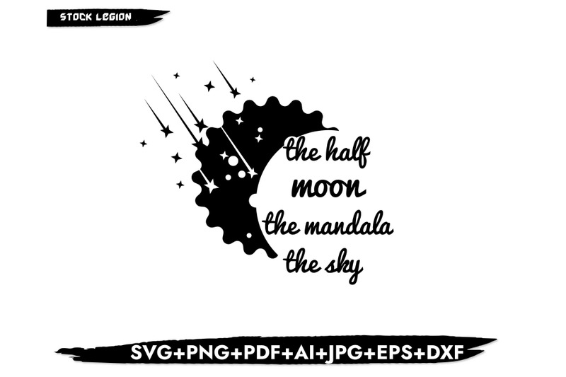 the-half-moon-the-mandala-the-sky-svg