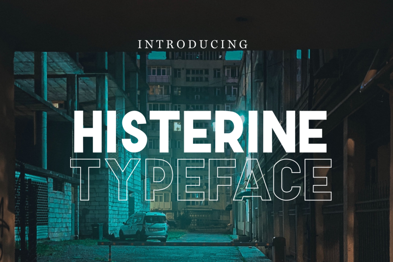 histerine-typeface