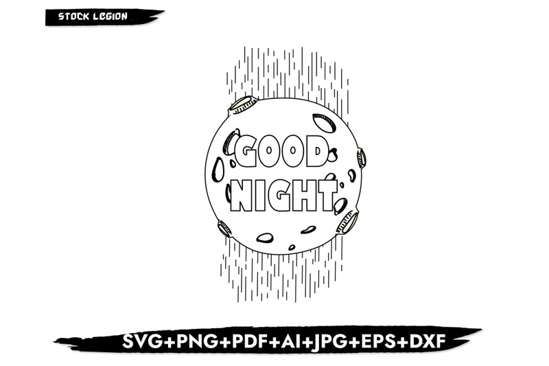 good-night-svg