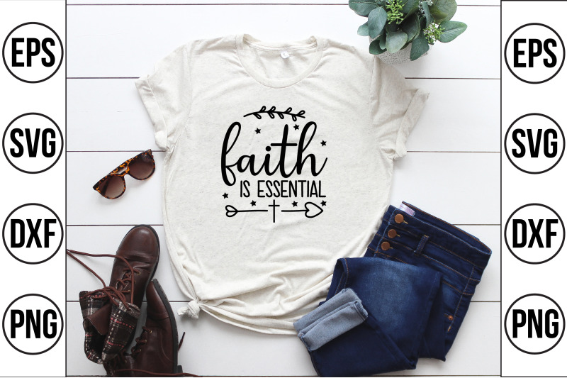 faith-is-essential-svg-cut-file