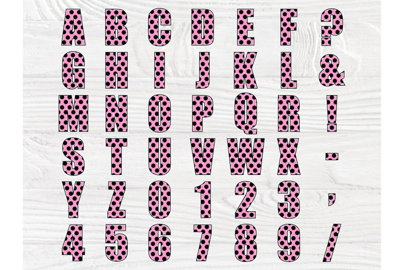 polka-dot-alphabet-polka-dot-font-svg-cut-files
