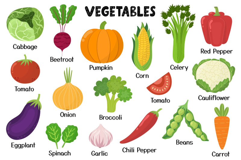 fruits-and-vegetables-graphics-collection