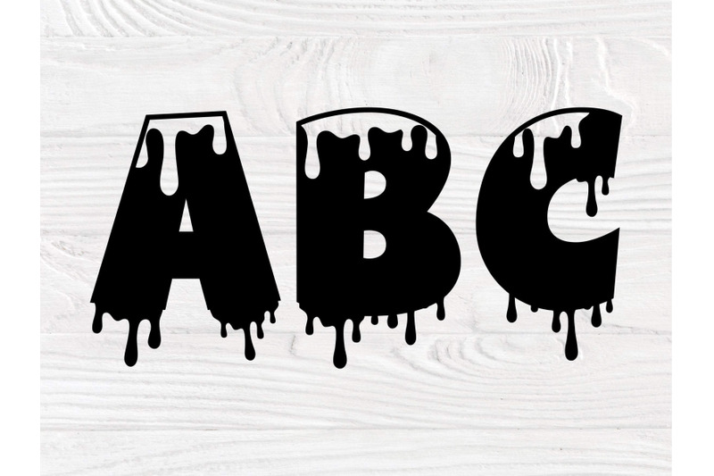 dripping-font-svg-dripping-alphabet-dripping-cut-files-dripping-mon