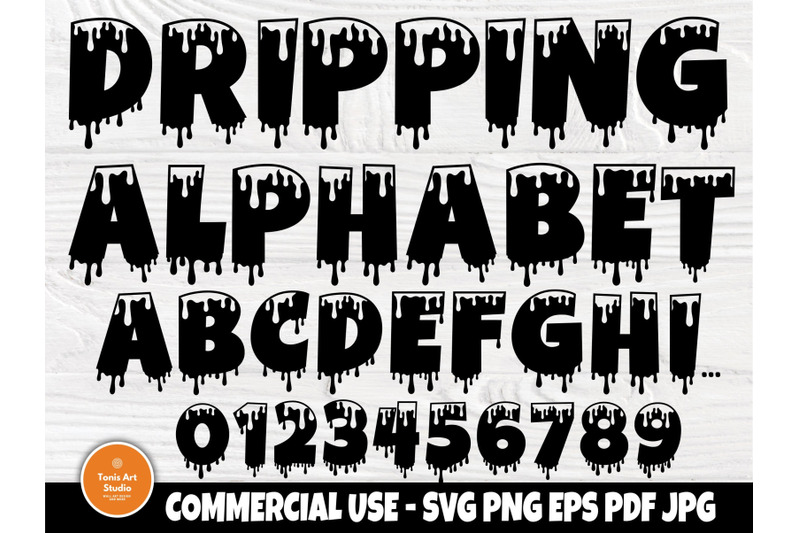 dripping-font-svg-dripping-alphabet-dripping-cut-files-dripping-mon