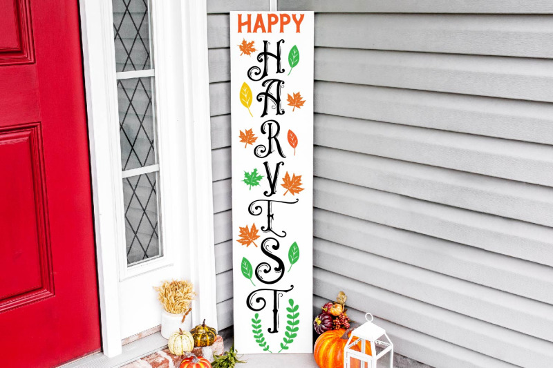 happy-harvest-vertical-porch-sign-svg