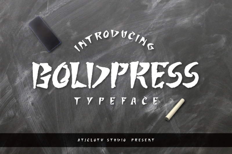 boldpress-typeface