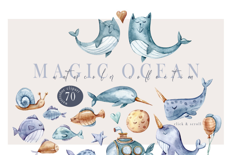 watercolor-nautical-nursery-clipart-70-png-files