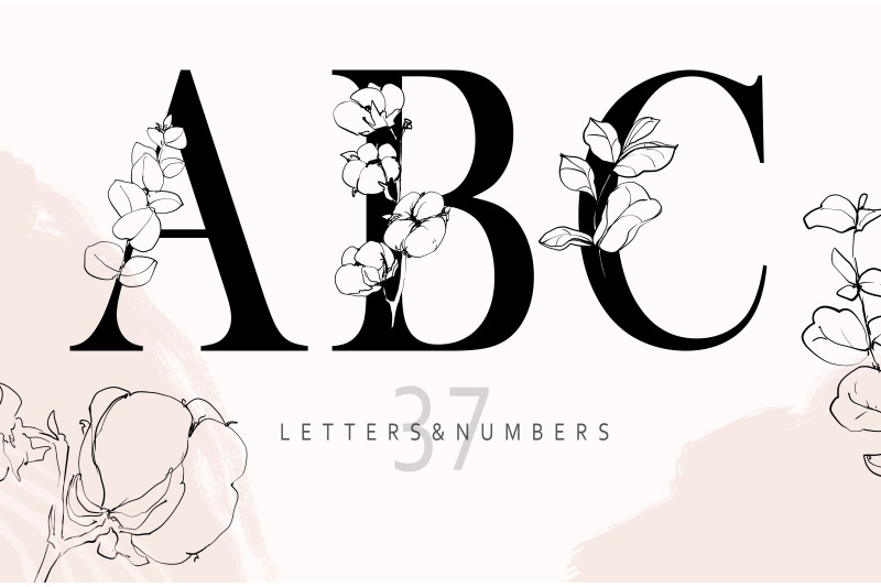 floral-alphabet-clipart-uppercase-letters-numbers-37-png