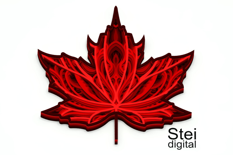 3d-layered-maple-leaf-svg-dxf-cut-files-fall-leaf-svg