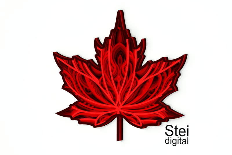 3d-layered-maple-leaf-svg-dxf-cut-files-fall-leaf-svg