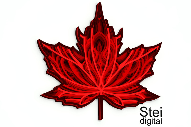 3d-layered-maple-leaf-svg-dxf-cut-files-fall-leaf-svg