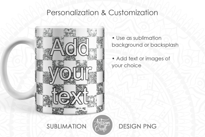 mug-design-template-with-silver-checkered-pattern