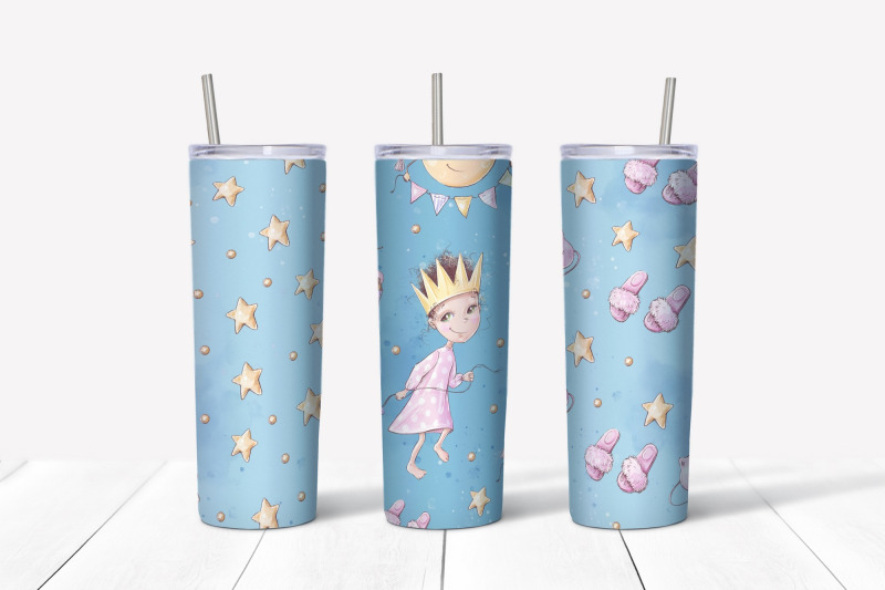 pajama-party-sublimation-design-skinny-tumbler-wrap-design