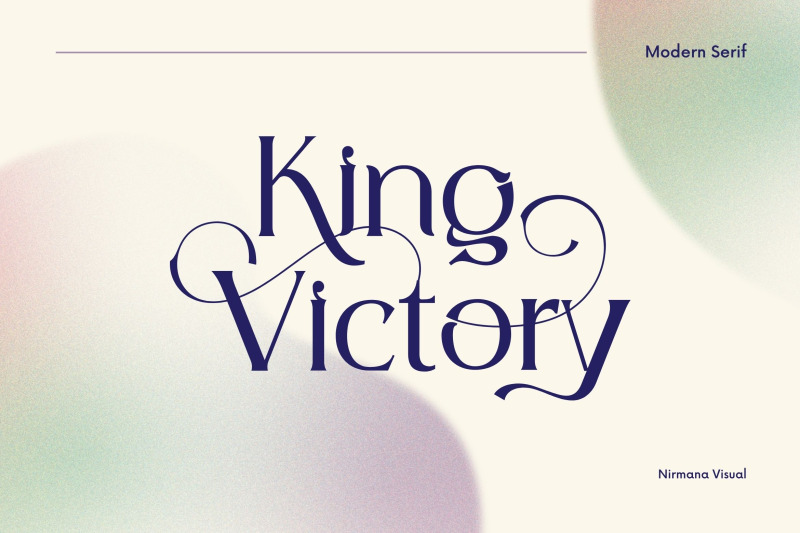 king-victory-modern-serif