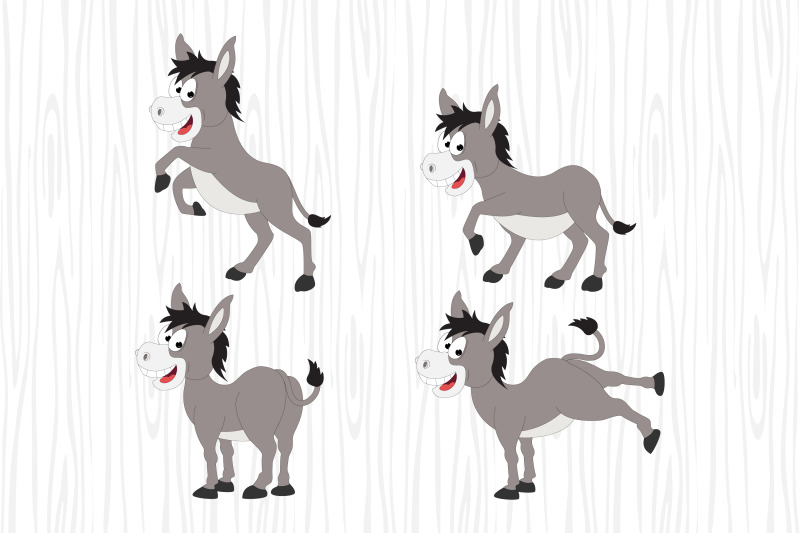 cute-donkey-animal-cartoon