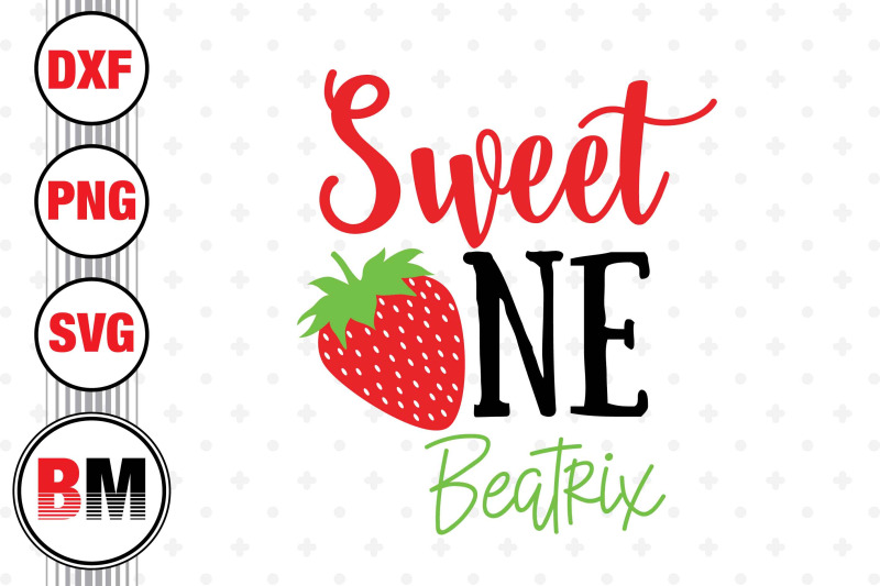 sweet-one-strawberry-svg-png-dxf-files