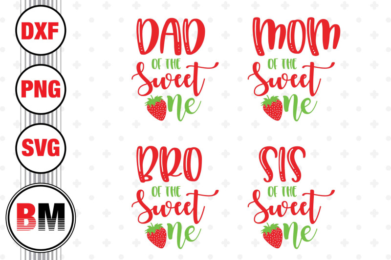 sweet-one-family-strawberry-svg-png-dxf-files