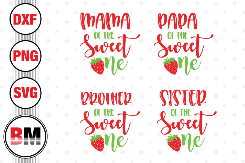 sweet-one-family-strawberry-svg-png-dxf-files