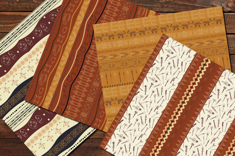 african-ornament-ethnic-seamless-patterns