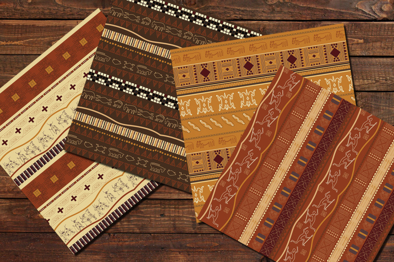 african-ornament-ethnic-seamless-patterns
