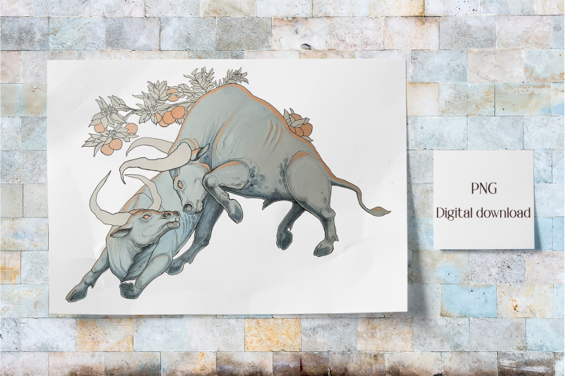 poster-two-struggling-blue-oxen-png