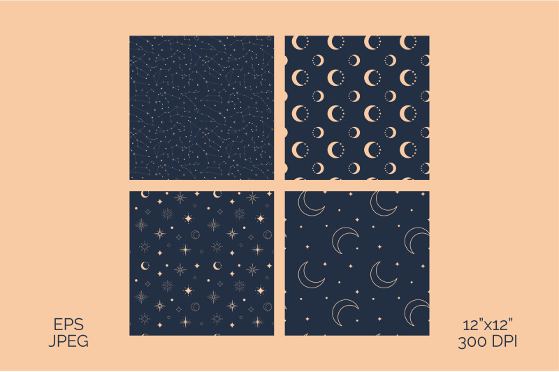 stars-seamless-patterns
