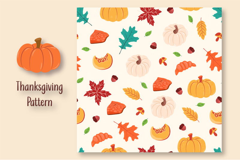 autumn-thanksgiving-seamless-patterns