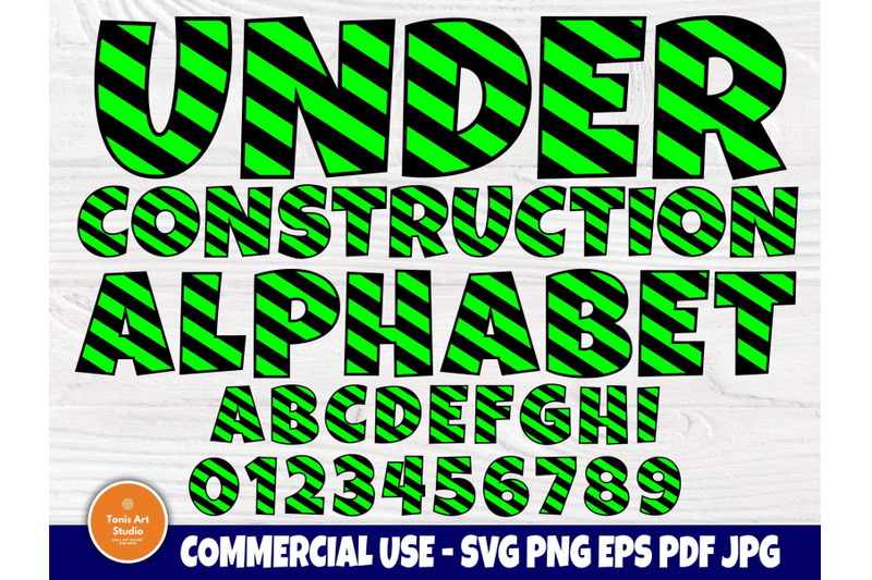 construction-svg-fonts-alphabet-svg-letters-svg