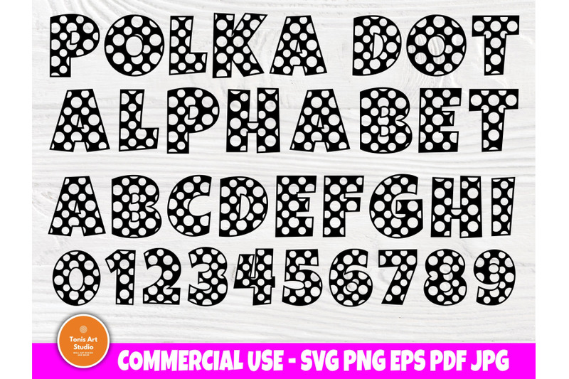 polka-dot-font-svg-polka-dot-alphabet-alphabet-svg-polka-dot-monogr