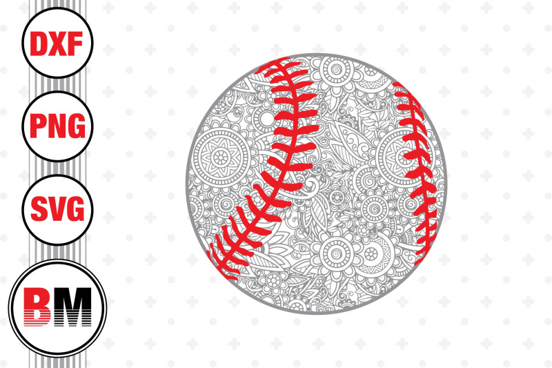 baseball-mandala-svg-png-dxf-files