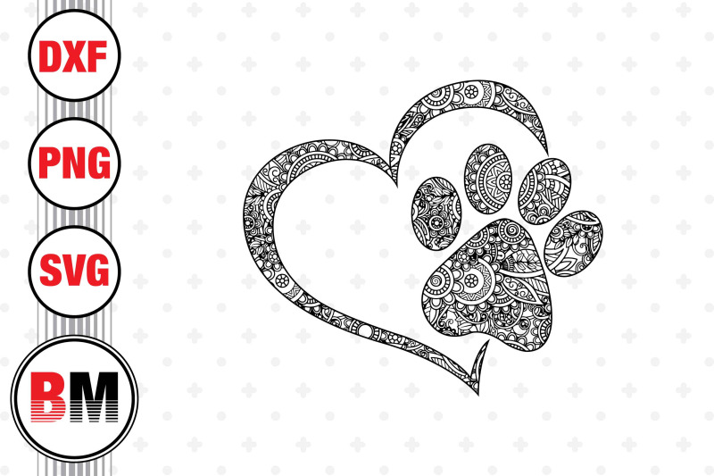 heart-paw-mandala-svg-png-dxf-files