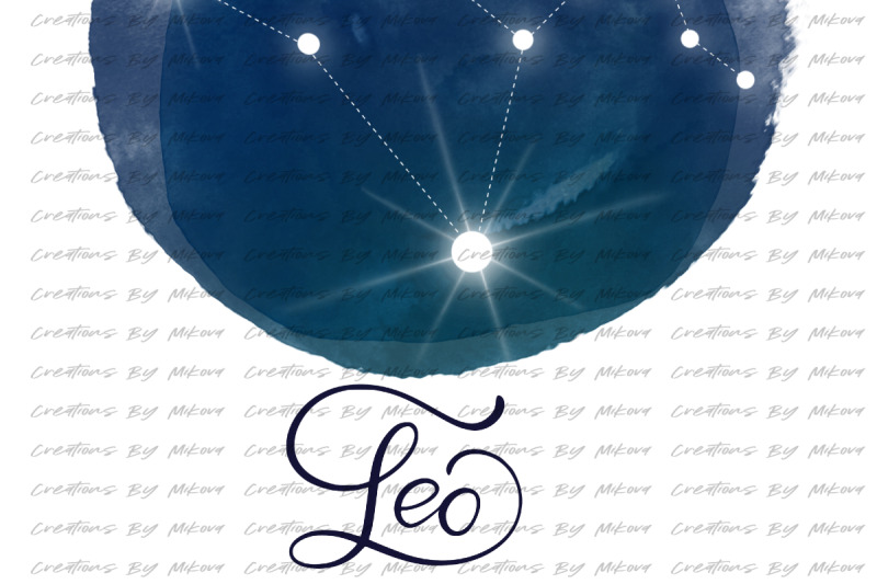 leo-constellation-sublimation-digital-png