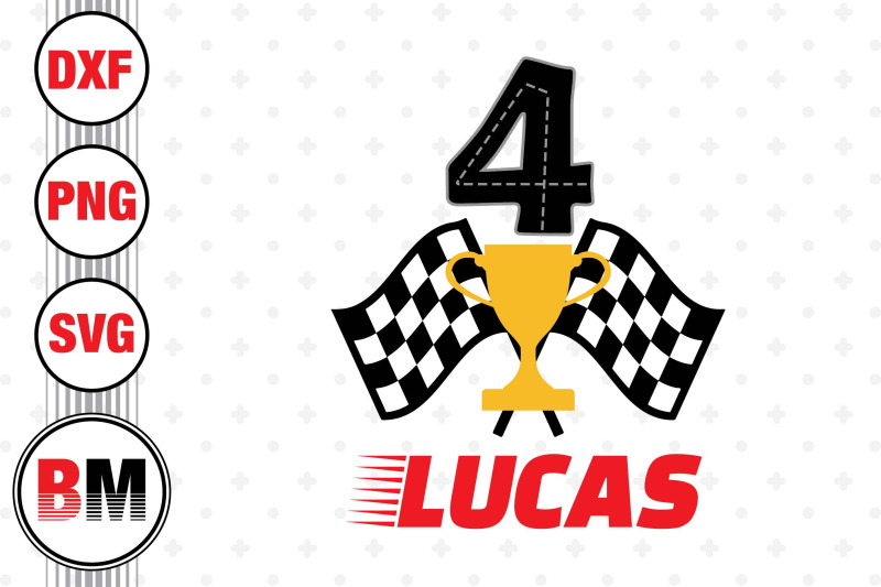 4th-birthday-racing-svg-png-dxf-files