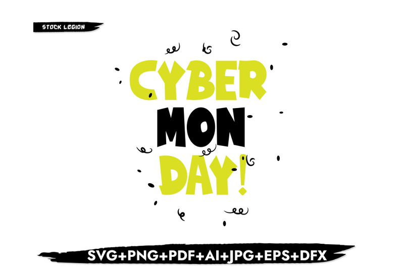 cyber-monday-green-svg