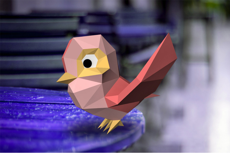 diy-toon-bird-3d-papercraft